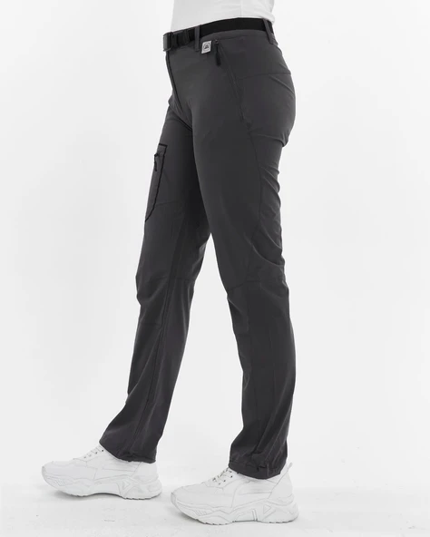 Mapamyumco Quick Dry Kadın Trekking Pantolon-FÜME - 5