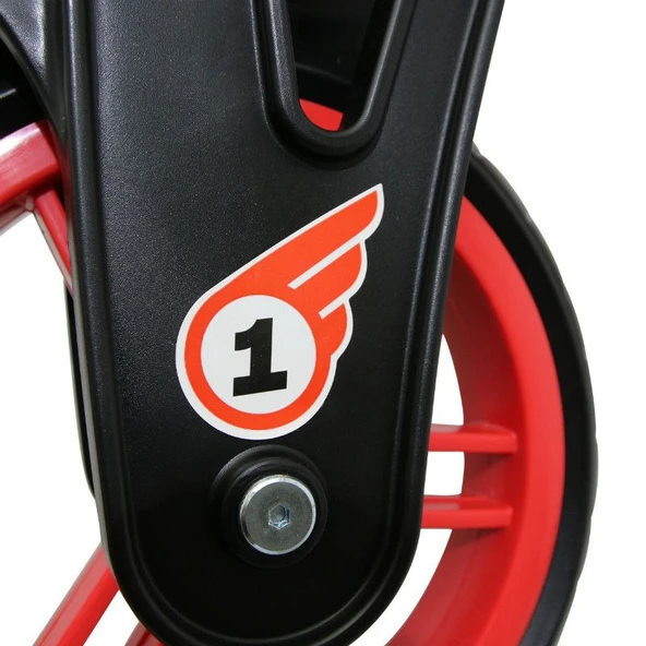 Polisport Offroad Denge Bisikleti Siyah Kırmızı - 4