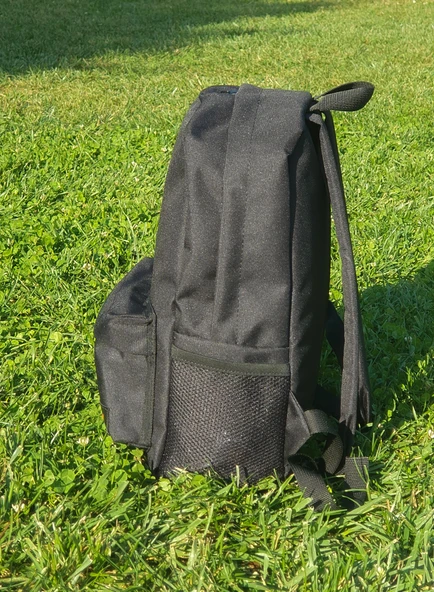 Hello Kitty Baskılı Siyah Sırt Çantası Unisex - 2