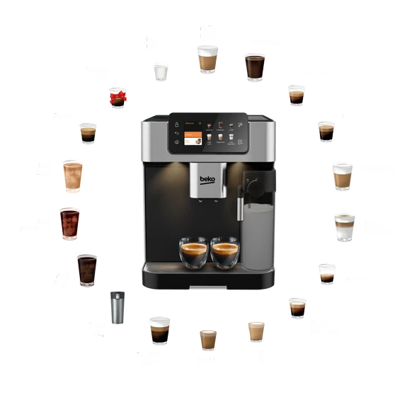 Beko Caffeexperto Ceg 7348 X Tam Otomatik Espresso Makinesi Siyah - 5