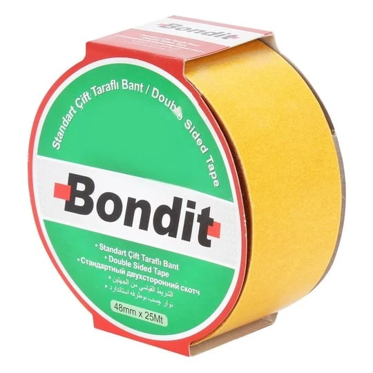 Bondit Bns4825 Çift Taraflı Film Bant 48 Mm 25 Mt