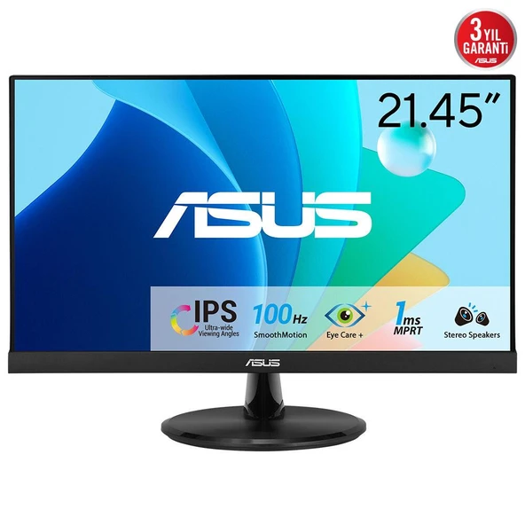 Asus 21.45 VP229HF FHD 1Ms 100Hz HDMI VGA Vesa IPS Monitör - 2