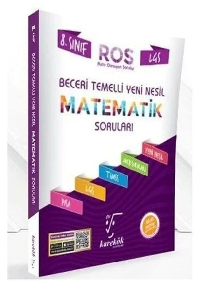 8.SINIF LGS YENİ NESİL BECERİ TEMELLİ MATEMATİK SORULARI (ROS)