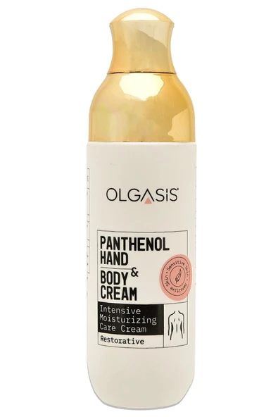 Panthenol Hand & Body Cream 200ml Kurumuş & Yıpranmış Ciltler İçin Nemlendirici El & Vücut Kremi - 2