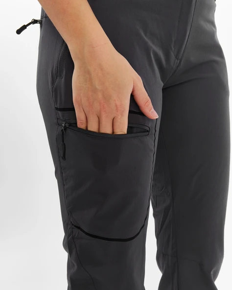 Mapamyumco Quick Dry Kadın Trekking Pantolon-FÜME - 9