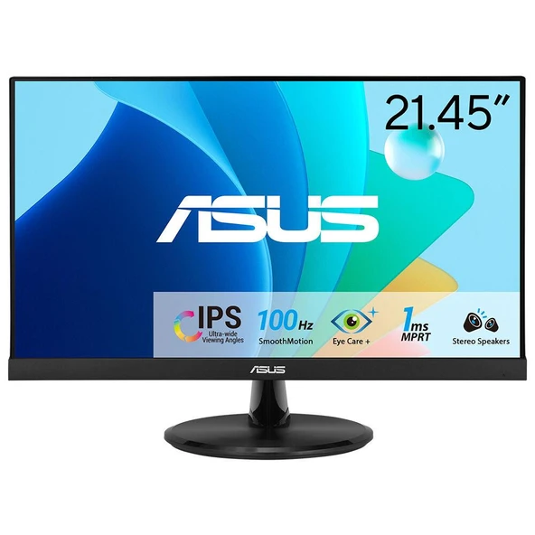 Asus 21.45 VP229HF FHD 1Ms 100Hz HDMI VGA Vesa IPS Monitör
