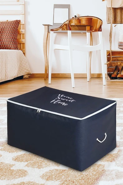 Mega Boy Home Sweet Home Lacivert Renk Hurç 74x46x46 - 2