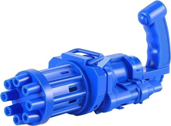 Minigun Pilli Köpük Tabancası Bubble Machine – Mavi