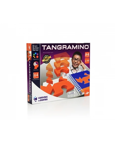 Curious&Genius Tangramino Akıl ve Zeka Oyunu ürün görseli 1