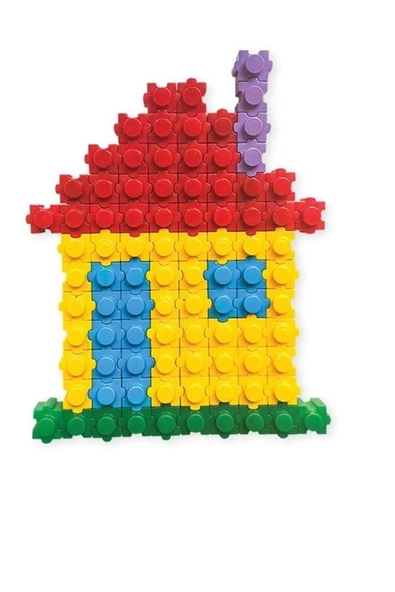 Puzzle Funny Blocks 40 Parça Yapı Blokları Lego - 4