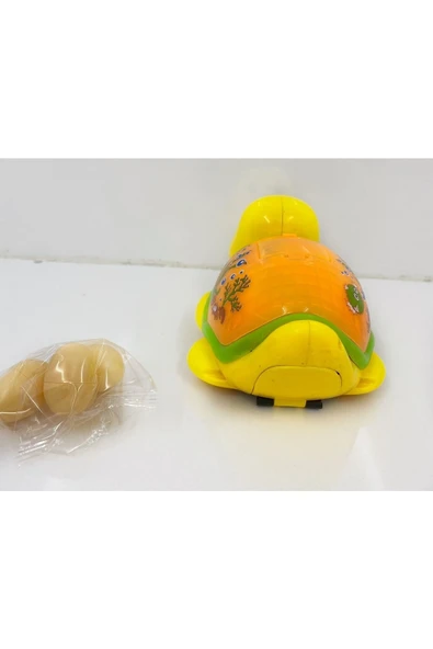Oyuncak Yumurtlayan Kaplumbağa Sesli Ve Işıklı 17 Cm - 2