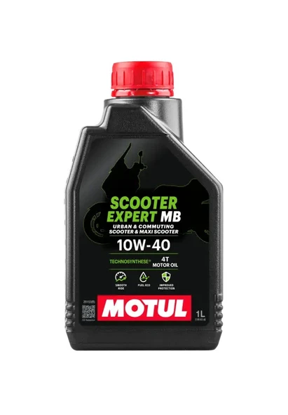 MOTUL SCOOTER EXPERT MB 10W-40 1 LİTRE MOTOSİKLET MOTOR YAĞI