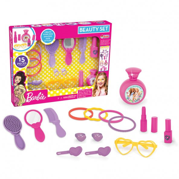 Dede Oyuncak Barbie Kutulu Güzellik Seti 03655