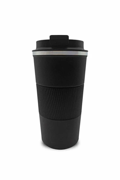 Çift Katmanlı Paslanmaz 304  Çelik Sızdırmaz Termos Bardak 500 ml Kupa Araç Kahve Çay Termos ,Mug - 4