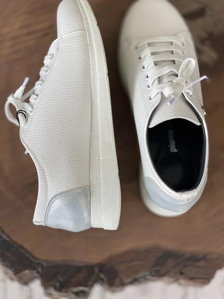 Pierre Cardin Beyaz Günlük Bayan Ayakkabı PC51935 - Resim 3