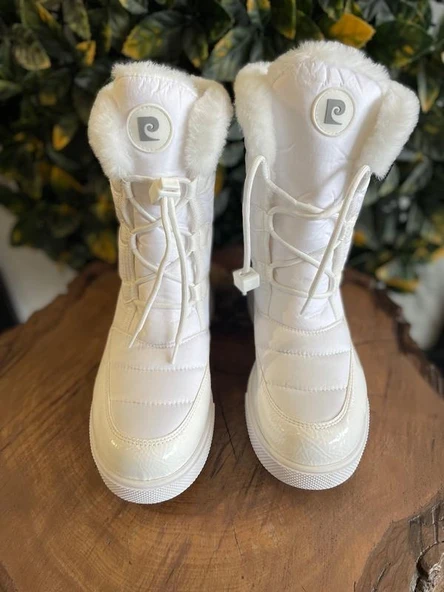 Pierre Cardin Beyaz Rugan Bağcıklı Bot 52595 - Resim 2