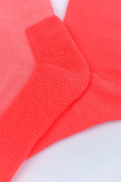 Sporcu Tenis 3'lü Pamuklu Neon Soket  Çorap Seti - 4