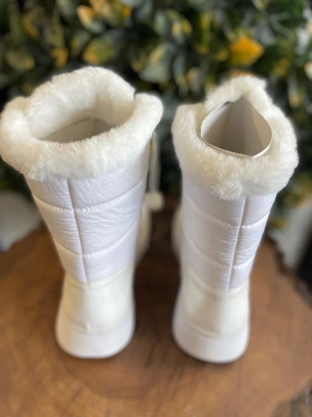 Pierre Cardin Beyaz Rugan Bağcıklı Bot 52595 - Resim 3