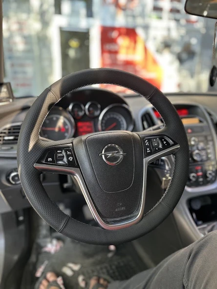 Opel Astra J Kasa Araca Özel Direksiyon Kılıfı (PLASTİK DERİSİZ DİREKSİYONA UYUMLUDUR) - Resim 2