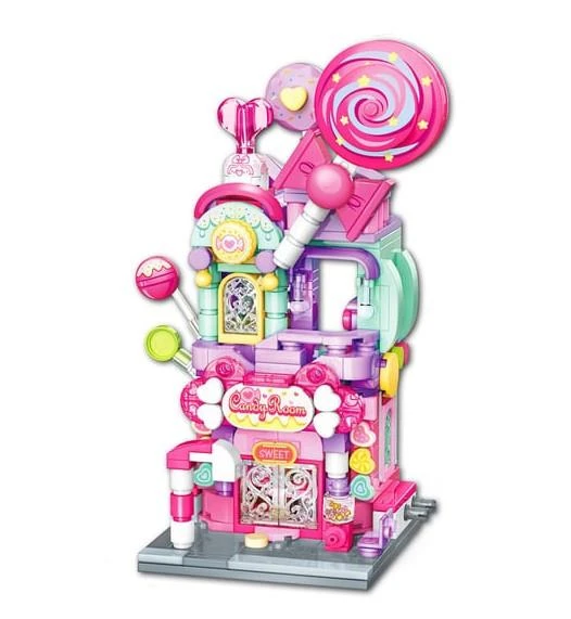 Keeppley City Corner K28012 Sky Candy Shopre Gökyüzü Şeker Dükkanı Yapı Blokları Oyuncak Seti