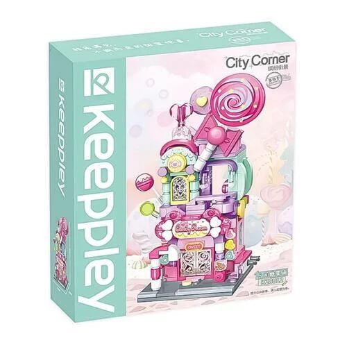 Keeppley City Corner K28012 Sky Candy Shopre Gökyüzü Şeker Dükkanı Yapı Blokları Oyuncak Seti - 2
