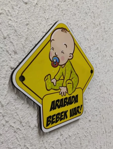 Arabada Bebek Var (Yapıştırma Dahildir) - 2