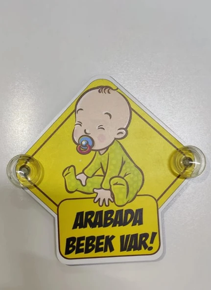 Arabada Bebek Var (Yapıştırma Dahildir)