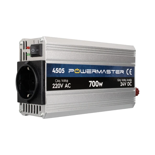 POWERMASTER PM-4505 24 VOLT - 700 WATT MODIFIED SINUS INVERTER