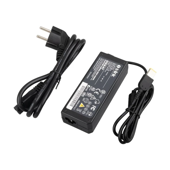 S-LINK SL-NBA14 20 VOLT 3.25 AMPER 65 WATT IBM LENOVO NOTEBOOK ADAPTÖR - Resim 3