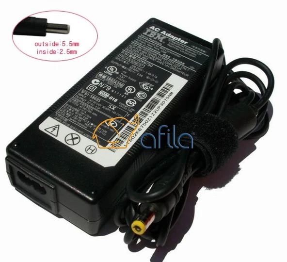 Ibm ThinkPad T Serisi, T20, T21, T22, T23, T30 Notebook Adaptör 16V 4.5A (72W) 2.5mm - 5.5mm