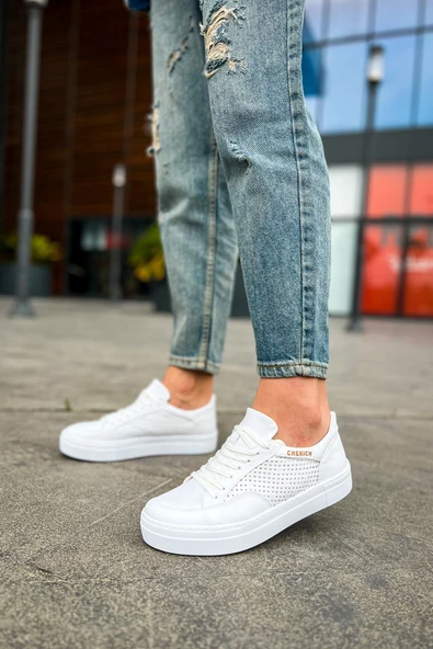 CH015 CBT First Edition Erkek Ayakkabı BEYAZ - Resim 2