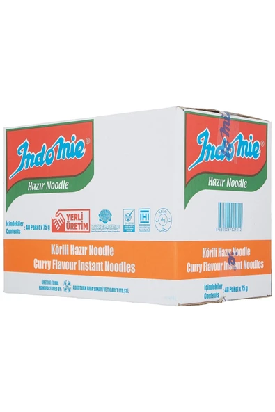 Indomie Paket Körili Noodle 75gr 40'lı