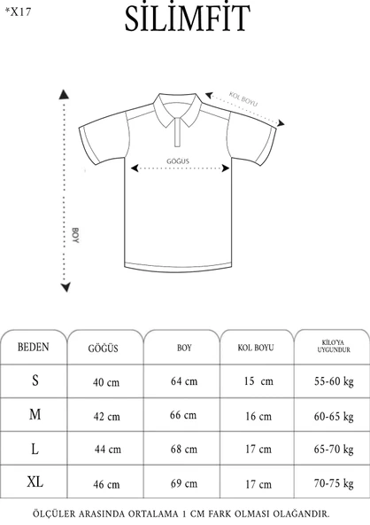 Erkek Yakalı Slim Fit Dokuma Çizgili T-Shirt - Mavi - 3