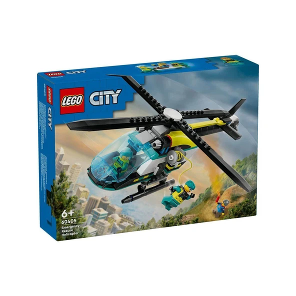 60405 Lego® City Acil Kurtarma Helikopteri 226 Parça +6 Yaş