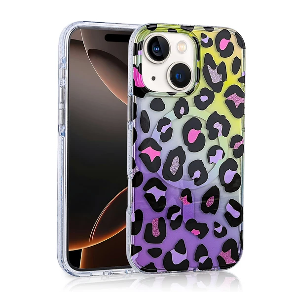 Apple iPhone 15 Kılıf Magsafe Şarj Özellikli Zore Jago Kapak - Resim 5