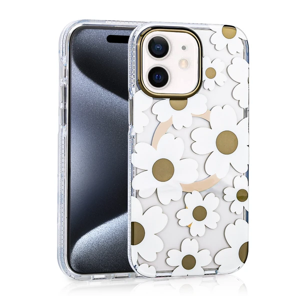 Apple iPhone 12 Kılıf Magsafe Şarj Özellikli Zore Papat Kapak - Resim 4