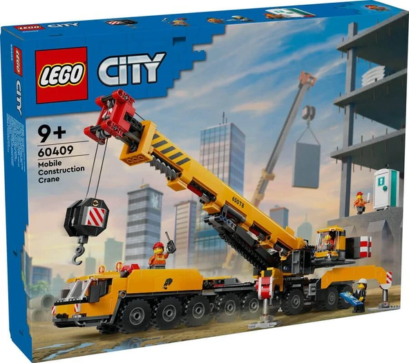Lego City Sarı Mobil İnşaat Vinci 60409