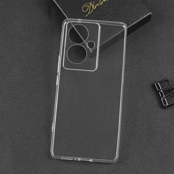 Realme Note 60 Kılıf Zore Süper Silikon Kapak - Resim 6