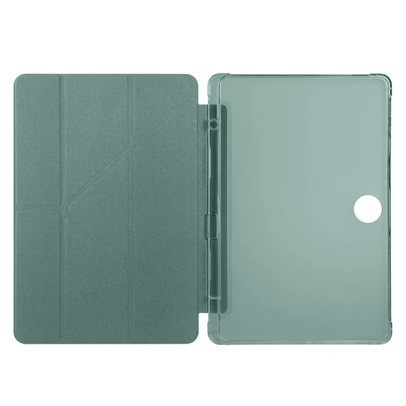 Honor Pad 9 Kılıf Zore Tri Folding Kalem Bölmeli Standlı Kılıf - 8