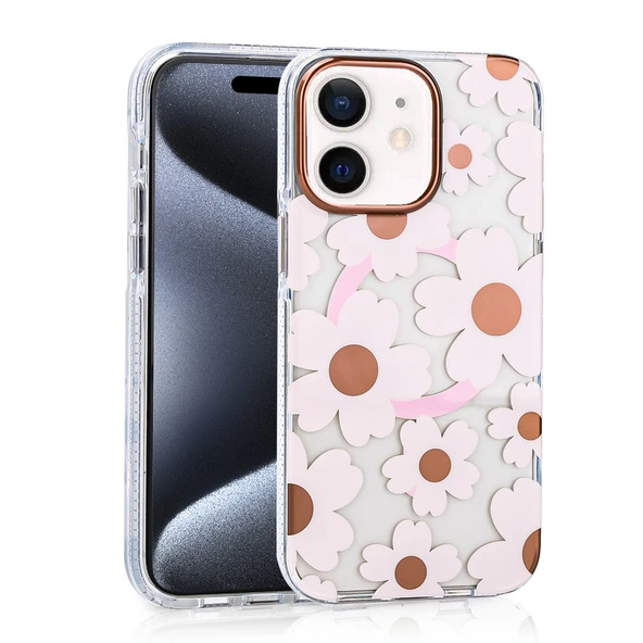 Apple iPhone 12 Kılıf Magsafe Şarj Özellikli Zore Papat Kapak - Resim 2