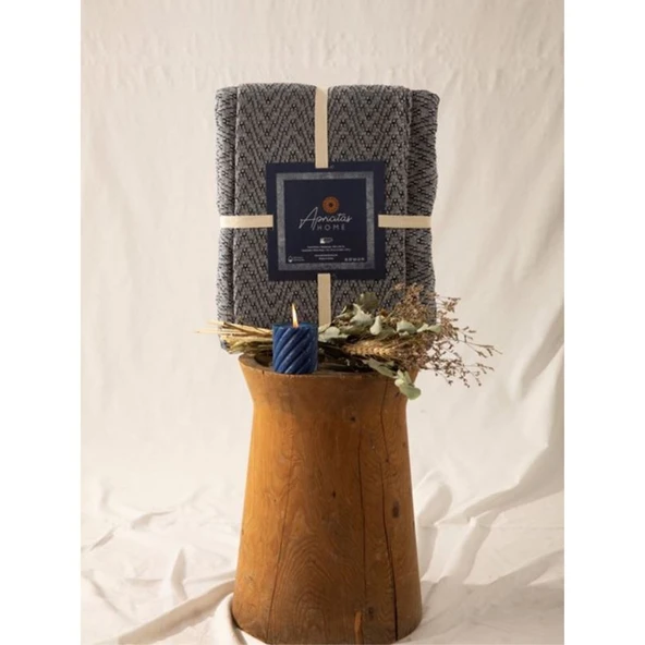 Apricot Tek Kişilik Yatak Örtüsü Set Bella İndigo - 2