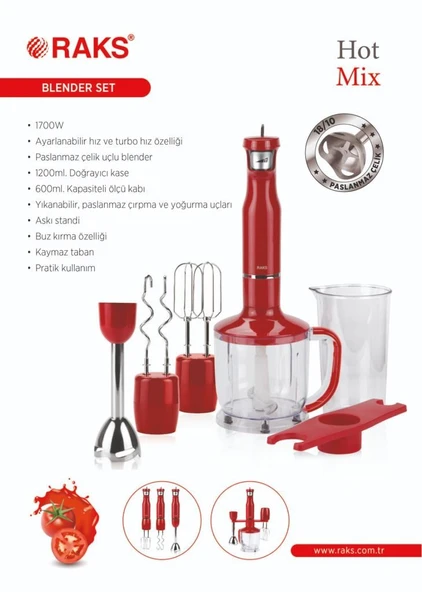 Raks Hot Mix Blender Seti - 2