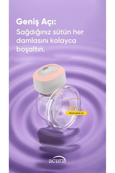 Acura AC-3030 Giyilebilir Göğüs Pompası - 4