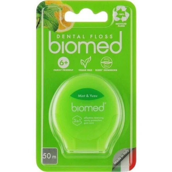 Biomed Dental Floss Diş İpi Mint Yuzu 50m