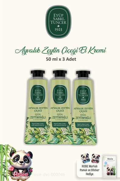 Eyüp Sabri Tuncer El ve Vücut Kremi Ayvalık Zeytin Çiçeği 50 ml