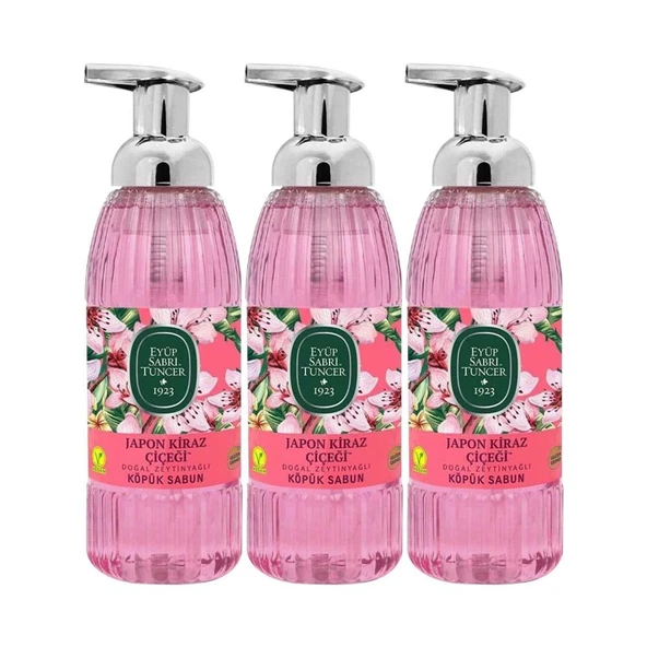 Eyüp Sabri Tuncer Japon Kiraz Çiçeği Köpük Sabun 500 ML x 3 ürün görseli