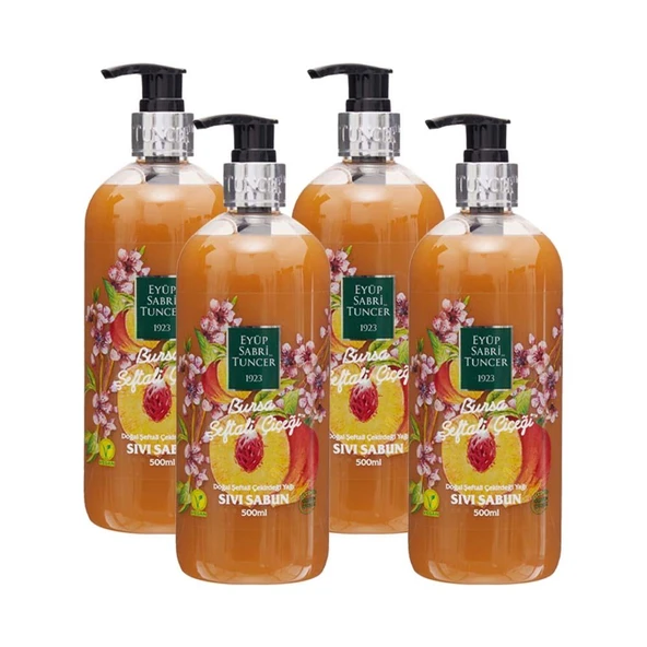 Eyüp Sabri Tuncer Bursa Şeftali Çiçeği Sıvı Sabun 500 ml ürün görseli