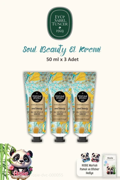 Eyüp Sabri Tuncer Perfume Jewels Soul Beauty El ve Vücut Kremi 50 ml