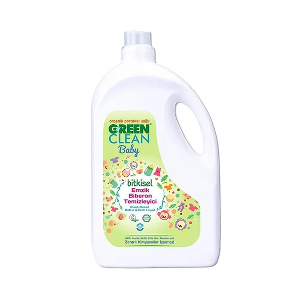 Green Clean Baby Bitkisel Emzik Biberon Temizleyici 2750 ml