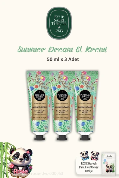 Eyüp Sabri Tuncer Perfume Jewels Summer Dream El Kremi 50ML